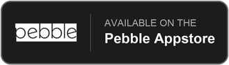 Available on the Pebble Appstore